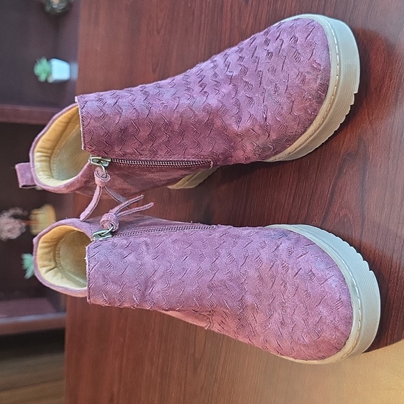 Sofft Slayton Wedge Booties Wine Color Size 8 - Picture 2 of 6